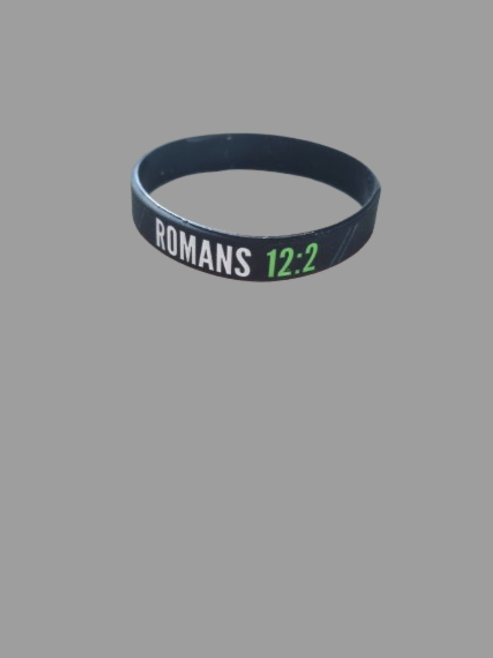 Bible Verse silicone bracelet