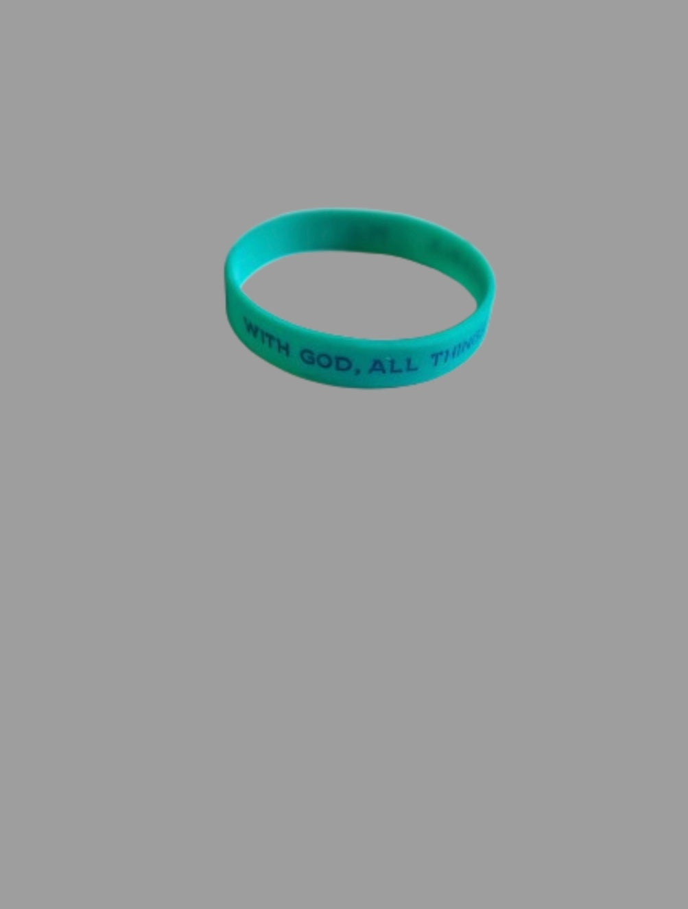 Bible Verse silicone bracelet