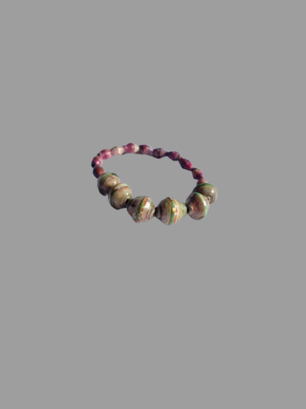 Maasai Paper Bead Bracelet - Handmade, Fair Trade Sustainable in Uganda, East Africa